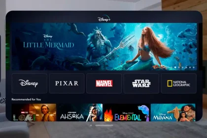 Disney Plus on Apple Vision Pro