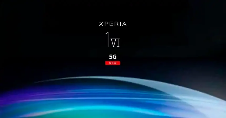 A leaked promotional image for Sony Xperia 1 VI smartphone