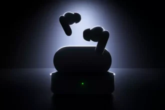 Official poster of OnePlus Buds V earbuds teasing its design