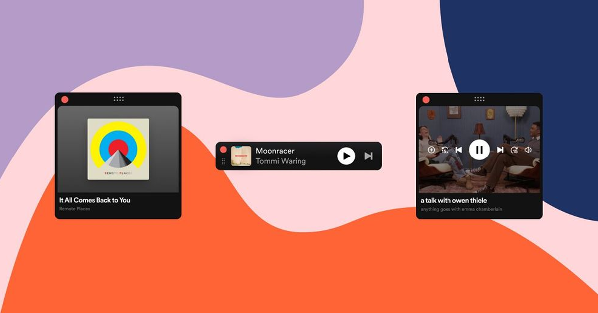 Spotify announces mini-player floating windows