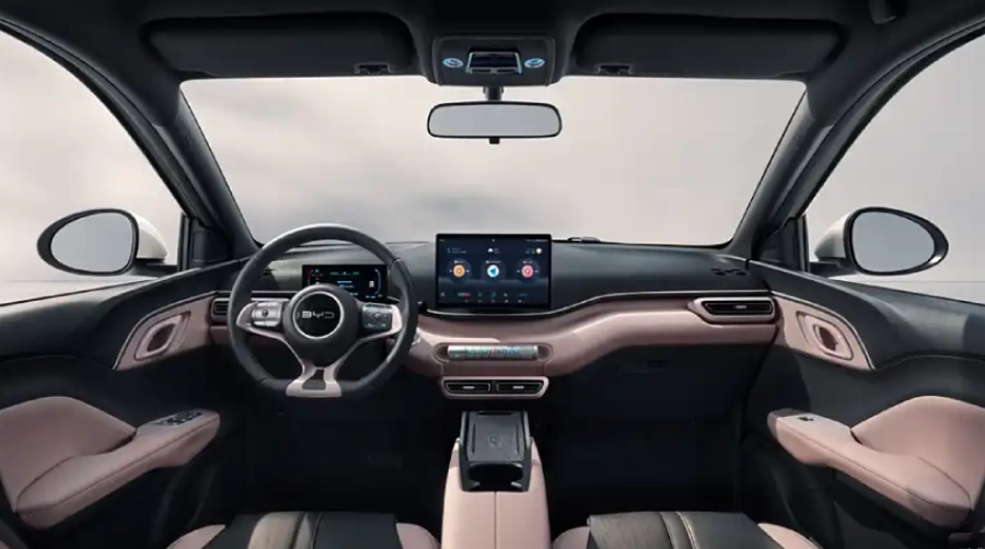 2025 BYD Seagull launched with design and feature upgrades BYD Seagull 2025 Interior