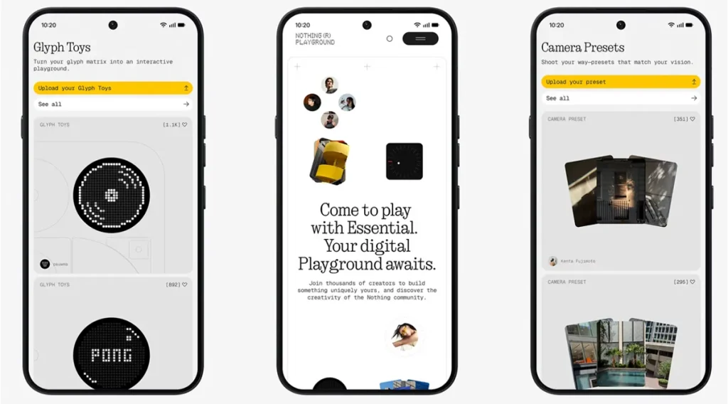 Nothing OS - PlayGround